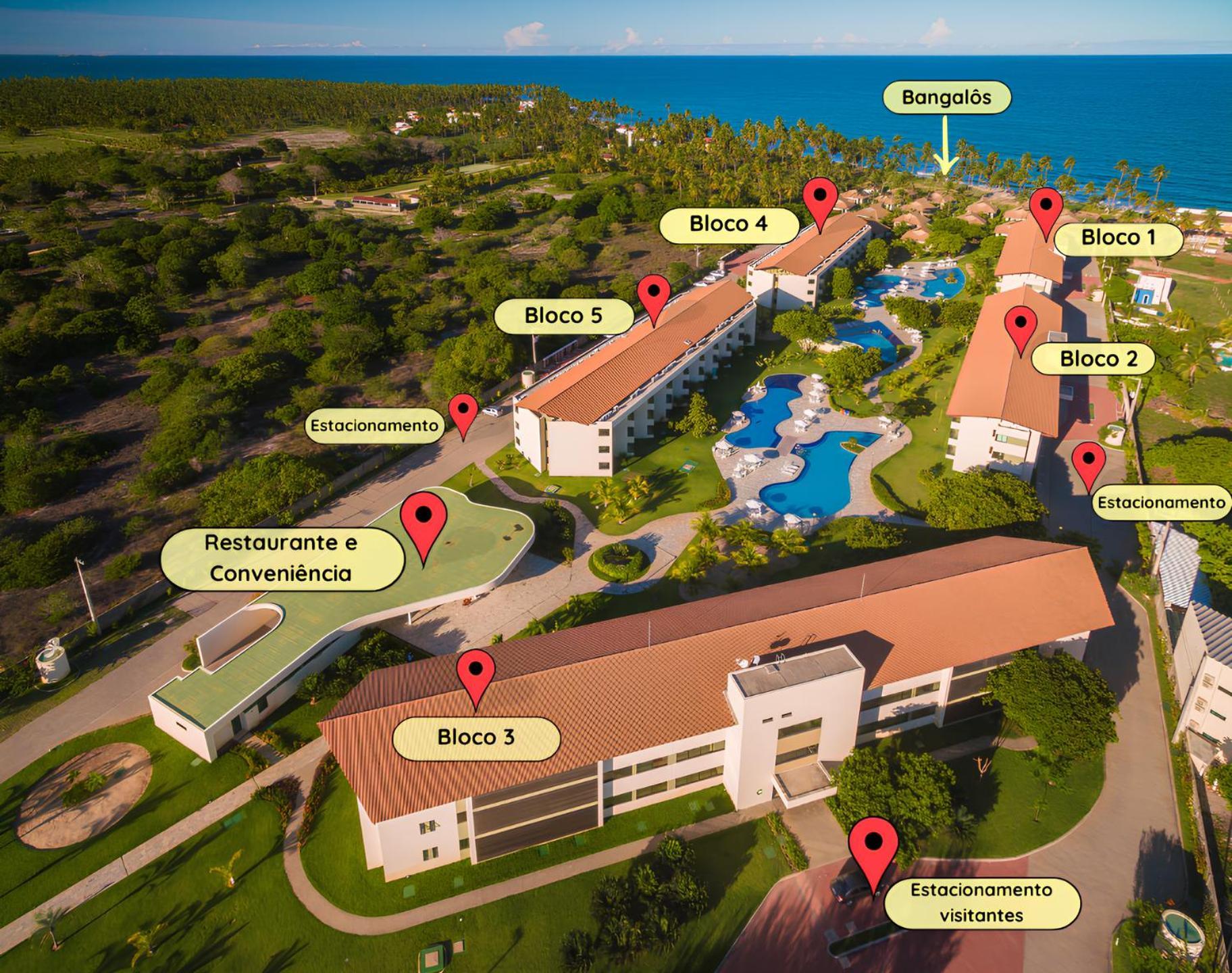 Carneiros Beach Resort - Paraiso Beira Mar Прая-дос-Карнейрос Экстерьер фото